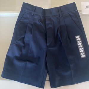 NWT Kids Blue School Uniform Shorts size 10